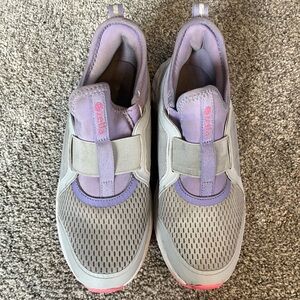 Zella Gray and Lavender Athletic Shoes 3M good condition sneakers